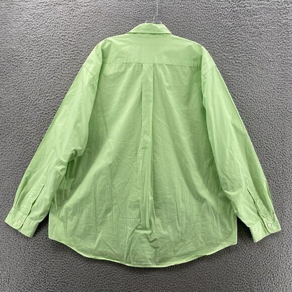 Vineyard Vines Shirt Men's XL Lime Green Slim Tucker Whale Button Down Preppy - Picture 4 of 11